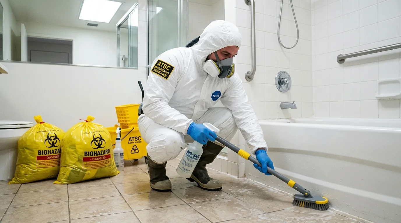 Decontamination equipment deployed for Blood Cleanup in Shakopee